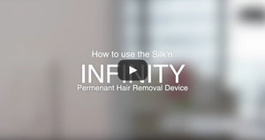 Silk'n Infinity Hair Removal Device with Cleansing Box Bundle